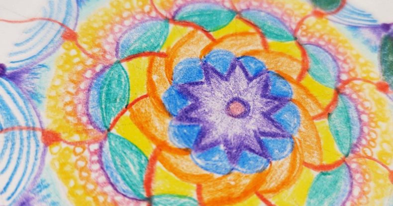 Mandala Drawing For Relaxation